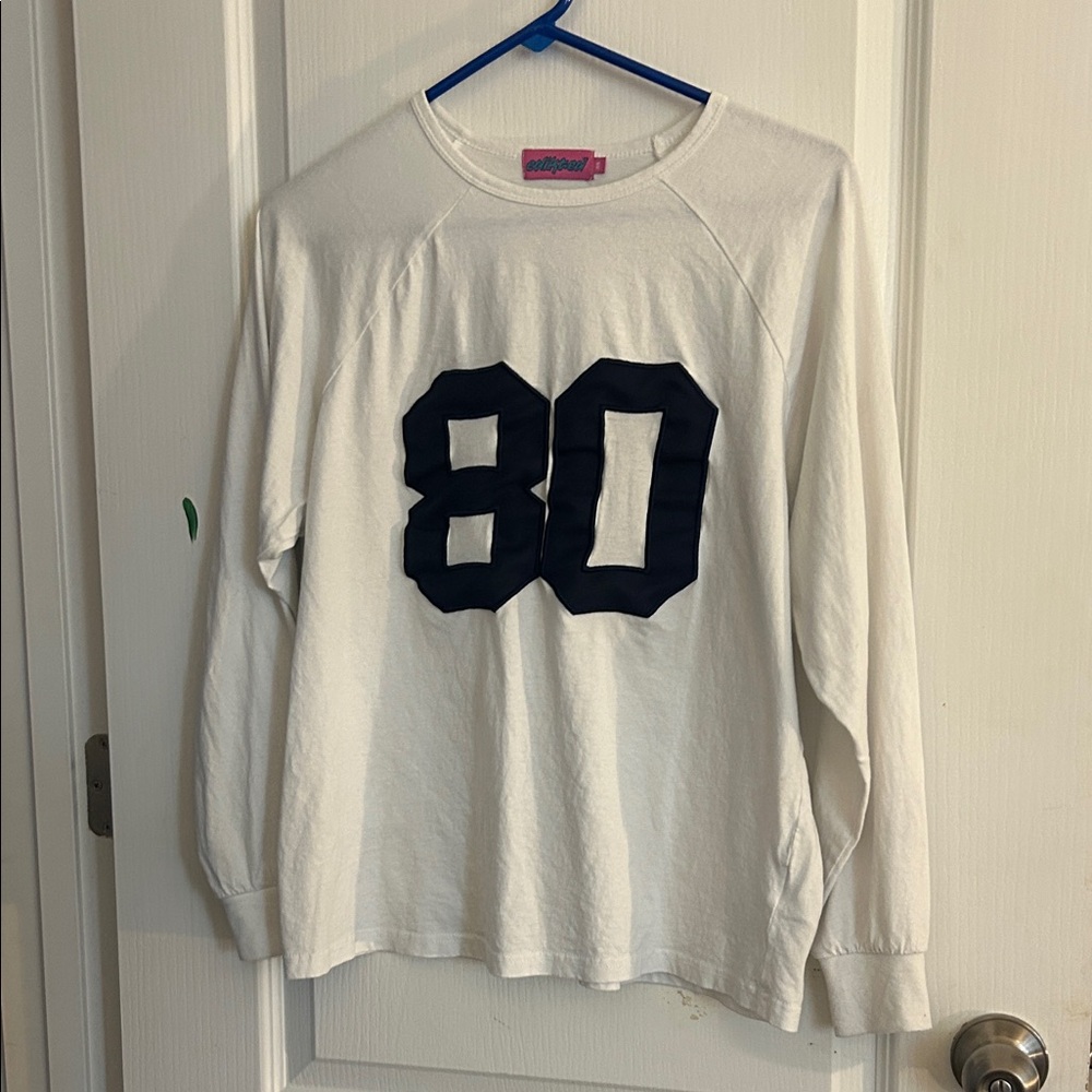 Edikted White Top with Pink Label